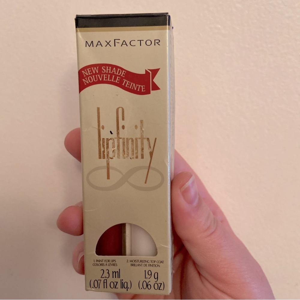MAX FACTOR LIPFINITY LIPCOLOR #101 Flamboyant New In Box Discontinued Rare